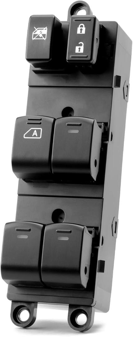 Power Window Switch for 2010-2012 Subaru Legacy,2010-2012 Subaru Outback Driver Side Master Front Left Door Lock Control Button 83071AJ010,1S17428, DWS365