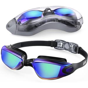 Aegend Swim Goggles, Swimming Goggles No Leaking Full Protection Adult Men Women Youth