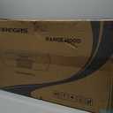 FIREGAS 30 inch Range Hood Under Cabinet, Ducted/Ductless Convertible Stainless Steel Kitchen Range Hood with Rocker Button Control, 2 Speed Exhaust Fan, 300 CFM Aluminum Filter Included