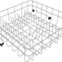 5304535380 Dishwasher Upper Dishrack Replacement, Compatible With Kenmore Crosley Frigidaire Upper Dishrack Assembly, Part Numbers 154331502 5304498202 5304498220 5304517202 5304517201 AP7215765