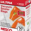 Nesco Heavy Duty Vacuum Sealer Bags- Quart 50 count