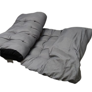 Folding Camping Cot for Adults with Mat & Carry Bag, 60"