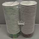 Kochorie 60 Pack Large Football Party Paper Bowls 12oz Football Snack Bowl Paper Ice Cream Cups Disposable Soup Chili Bowl for BBQ Picnic Sport Events Gameday Birthday Tailgate Party Supplies