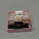 3 PCS Silicone Flexible Hair Claw Clips for Women Soft Bendable Claw Clip Scalp-Safe Soft Cloud Hairclip for Thin and ThickWhite+Black+Khaki