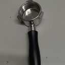 Normcore 54mm Bottomless Portafilter, Naked Portafilter Fits Breville Sage Barista Express Machines, 18g Filter Basket Included (Black)