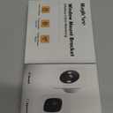 2 Pack Camera Window Mount Compatible with Yi Home Camera, Strong Adhesive Tape Holder No Drill Installation Required, Clear View for Indoor Security Monitoring