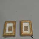 2x3inch Mini Picture Frames Set of 2, Picture Frames for Tabletop Display, Mini Photo Frames Natural Wood frame