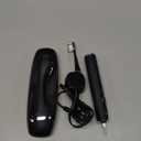 Aquasonic Black Series PRO  Ultra-Whitening Electric Toothbrush  5 Modes & Smart Timers  Premium Travel Case & 6 Proflex Brush Heads  ADA Accepted Toothbrush (1 Count (Pack of 1))