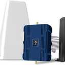 Cell Phone Booster for Home Office, Up to 2500 Sq.Ft, Cell Phone Signal Booster for Band 5/12/13/17, Boost 5G 4G LTE 3G Data for All U.S. Carriers, FCC Approved