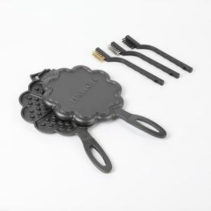 HAWOK Cast Iron Heart Shaped Waffle Iron Waffle Maker