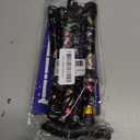 Walking Cane, Folding Cane for Man & Women, Portable Lightweight | 5-Level Adjustable Height, Collapsible Cane for Seniors Balancing Mobility Aid (Black Flowers)