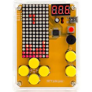 DIY Soldering Project Game Kit Retro Classic Electronic Soldering Kit with 5 Retro Classic Games and Acrylic Case, Idea for STEM High School Family Education Friends by Etoput