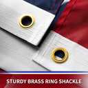 American Flags for Outside 4x6 Ft - Heavy Duty USA Flag, Durable US Flag Perfect for Outdoor Display