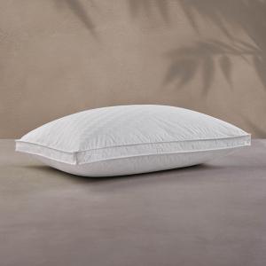 Sobel Westex Hotel Sobella Soft Side Sleeper Pillow | Luxury Hotel & Resort Quality, 300TC 100% Cotton | Down-Like Fill, Gentle Support, Plush, Queen (1 Pack)