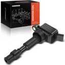 A-Premium Ignition Coil Compatible with Hyundai & Kia Vehicles - L4 2.0L - Elantra 2015-2020, Sonata 2016-2019, Veloster 2019-2021, Forte 2017-2023, Optima 2017-2020, Soul 2020-2024