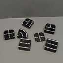 Goodtiles Magnetic Tiles Road Expansion Set, STEM Magnetic Building Blocks for Kids Ages 3-5 4-8 5-7, Preschool Learning Sensory Kids Toys for Toddler Birthday