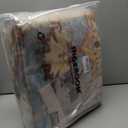 INGEROOM Washable Area Rugs for Living Room Vintage Large Area Rug 69 Boho Rug Non-Slip Carpet Machine Washable Area Rugs for Bedroom and Kitchen Made of Faux Wool Ruggable Rugs