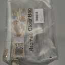 Clear Purse for Women Stadium Approved Clear Crossbody Bag for Stadium Events Transparent Purse Bag for Sports (White-1)