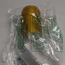 Zezzxu 50 Pack Mini Cake Containers, Clear Plastic Small Cupcake Boxes with Dome Lids for Individual Chocolate Covered Cookies, Strawberry, Mooncake (Gold)