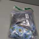 qnprt 100 Days of School Costume 100th Old Lady Costume for Kids Girls Grandma Dress Up (8-10 Years)