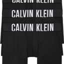 Calvin Klein Men's Intense Power 3-Pack Boxer Brief (Large, 3 Black)