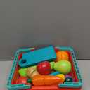 Battat  Play Food Toy for Kids  Cooking Chef Role Play Toys Pretend  Farmers Market Produce Basket  Toddler Pretend Fruit  2+ Years  Farmers Market Produce Basket (Red)