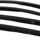 Tape On Window Visors Fits for 2015-2019 Volkswagen MK7 Golf, Golf R & GTI 4Door, Side Auto Window Wind Deflectors, Ventshade, Rain Guards for Cars/Trucks