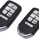 Keyless Entry Remote Smart Key Fob Shell fit for Honda Civic CR-V Pilot 2016 2017 2018 Key Fob Cover