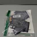 ATERCEL Weight Lifting Gloves Full Palm Protection, Workout Gloves for Gym, Cycling, Exercise, Climbing, Breathable, Super Lightweight for Mens and Women (Large, Grey Black)