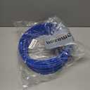 Nigwet Flexible Race Track for Kids - 15 Ft Flex Track Race Car Tracks with Car Ramp Toy, Fit for Monster Truck Track & Kids' Play Cars, Race Tracks for Toddlers 3+, Gifts for Boys Girls (Dark Blue)