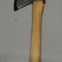 Prandi Professional Throwing Hatchet - 14 Competition Axe C43/C45 Carbon Steel - 1.32lb Tournament Grade with Hickory Handle - Made in Italy