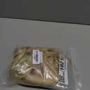 RightOn 22 Inches Blonde Mix Brown Wig Long Curly Mix Blonde Wig with Bangs Long Wavy Wig for Halloween Cosplay Costume Party