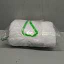 SHACOS Soft Fluffy Bathroom Runner Rugs 24"x60" Bath Rug Runners Non Slip Washable Absorbent Bath Mats Carpets Bathroom Floor Tub Double Sink Vanity Floor Mats, White 2'x5'