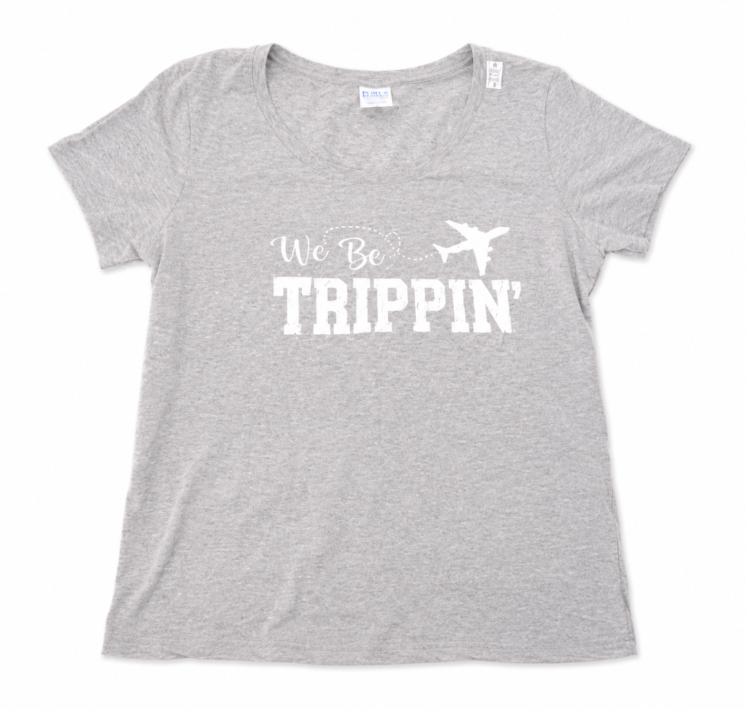 We Be Trippin - Trip Travel Vacation T-Shirt, Size M