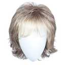 Raquel Welch Trend Setter Mid-Length Shag Wig by Hairuwear, Large Cap Size, RL51/61 Iced Granita
