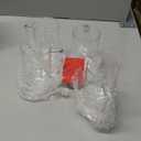 Youngever 4 Pack 16 Ounce Beer Glasses, Reusable Plastic Beer Mugs
