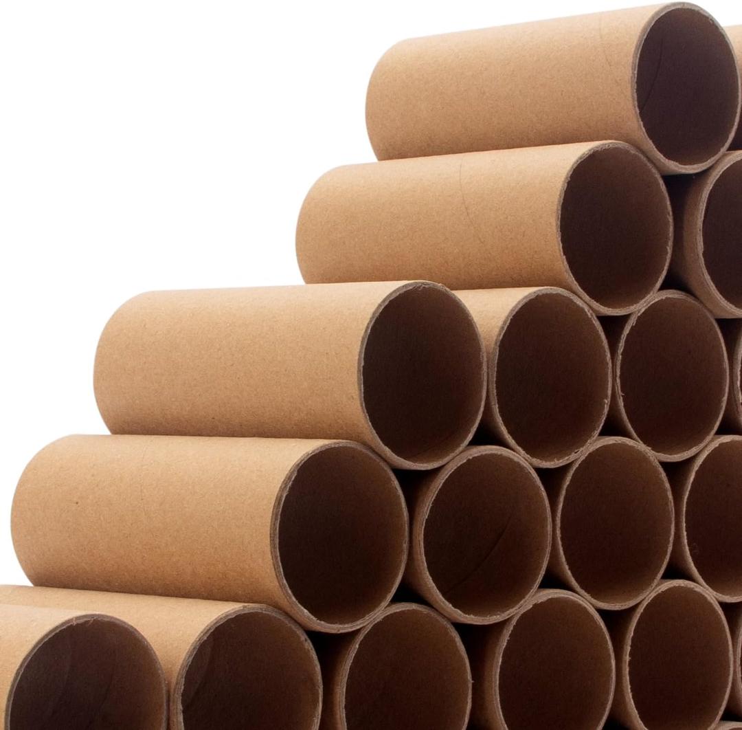 270 Pack Craft Rolls, Round Cardboard Tubes for Crafts, Paper Rolls for Classroom,Craft Tubes,Paper Tube for DIY Art- 1.57"x3.9"x54, 1.65"x3.9"x54, 1.51" x54, 1.42" x54,1.34" x54