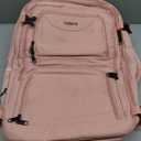 YGSNTG Travel Backpack for Women, 52L Carry On Backpack, Extra Large Expandable Travel Bag, 18.4 Inch TSA Flight Approved Luggage Personal Item Size with USB, Teacher Business Daypack, Pink