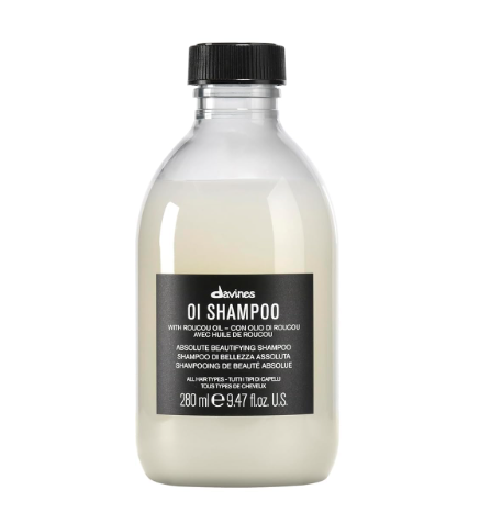 Davines OI Shampoo, MilkySmooth Hydrating Cleanser for All Hair Types  AntioxidantRich Formula with Roucou Oil for Extraordinary Shine, Softness, Volume & Protection, SulfateFree, 9.47 Fl Oz