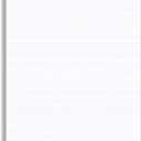 80lb White Linen Textured 4" x 9" Business Note Cards - 100 Blank Cards for Menu Cards, Program Cards, Rack Cards