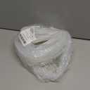 Shower Glass Door Seal, 120 Inch Silicone Soft Shower Door Bottom Seal for 3/8"(10mm) Thick Glass Door, Stopping Water Leaks (Arch)