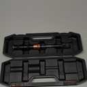 9PCS Torque Wrench Set, 3% Precision Dual-Scales(1/4"-20-240in-lb, 3/8"-5-50ft-lb, 1/2"-10-170ft-lb), 72 tooth Dual-direction Torque Wrenches for Bike, Motorcycle, Car and Truck Maintenance