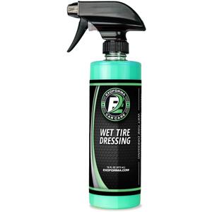 ExoForma Wet Tire Dressing Spray - Extremely High Shine Tire Dressing for That Wet Look - No Sling, Non-Greasy Silicone Formula with UV Protection - Easy to Apply, Minimal Cure Time - 16 fl oz