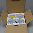 Rraycom 4Pack 5G/2.4G Security Cameras Wireless Outdoor,2K Battery Powered AI Motion Detection Siren Alarm WiFi Home Indoor Camera, Color Night Vision, 2-Way Talk, Waterproof, Works w/Alexa, Cloud/SD (Black)