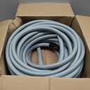Flexzilla Colors Garden Hose 5/8 in. x 100 ft., Lightweight All-Weather Water Hose, Durable and Flexible, Leak-Free Connections, Slate Gray