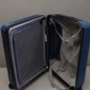 American Tourister Stratum XLT Expandable Hardside Luggage with Spinner Wheels, Blue Spruce, Carry-On 20-Inch