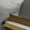 Amazon Basics Down Alternative Pillow for Back Side Sleepers, Medium Density, Standard Size, 26" x 20", 2-Pack, White