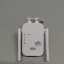 WiFi Extender,WiFi Extender Signal Booster for for Home & Outdoor,Device Servers Covers Up to 6000 Sq. ft and 35 Devices,Internet Booster,Quick Setup,with Ethernet Port & Access Point.-Medium