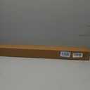 LazBlinds No Drill Zebra Blinds for Windows 29.5" W x 64" H, White