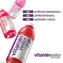 vitaminwater Zero Sugar Rise Orange Nutrient Enhanced Flavored Water Beverage, 20 fl oz Bottles, 12 Pack (EXP 10/27/25)